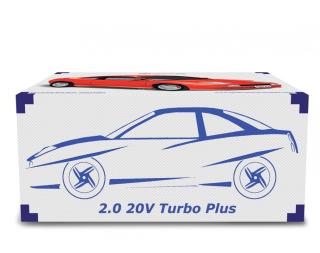 Fiat Coupé 2.0 20v Turbo Plus 1999 Grigio Moon Laudoracing 1:18 Resinemodell (Türen, Motorhaube... nicht zu öffnen!)